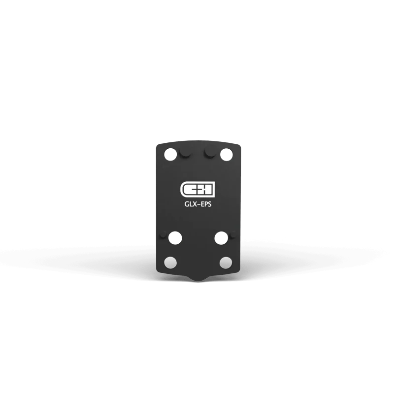 C&H Precision V4 Optic Plate Glock 43X/48 MOS to Holosun EPS/EPS Carry – Black